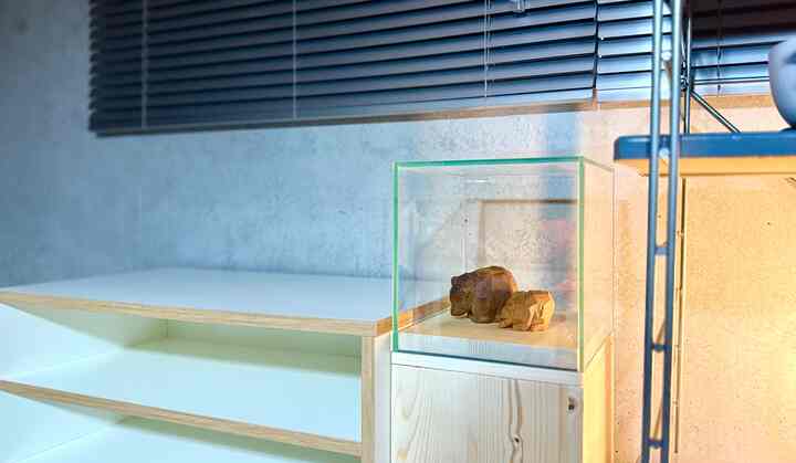 本日はDIYの日
作ってみたかったディスプレイをしてみました。

我が家にある民藝品や飾りたい物を素敵にするための飾り台

ちょうどよい水槽も見つけたのでDIY

ついでに溢れていたCDをしまう為の隠す収納を兼ねて重さを出しぐらつきも防止

この間Ohouseで買ったラックも合わせてこの付近はディスプレイコーナーにしたいと作成途中！

#Ohouseshoppimmg #オープンラック　#ディスプレイコーナー　#隠す収納　#見せる収納