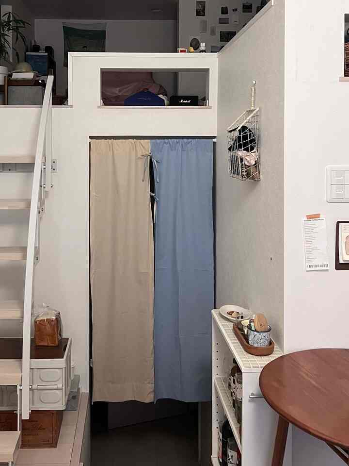 Ohouseで購入したバイカラーのカーテン
ミルキーカラーがかわいくお部屋を可愛く彩ってくれる🩵🐄

#セルフカスタマイジングカーテン
#Ohouseshopping