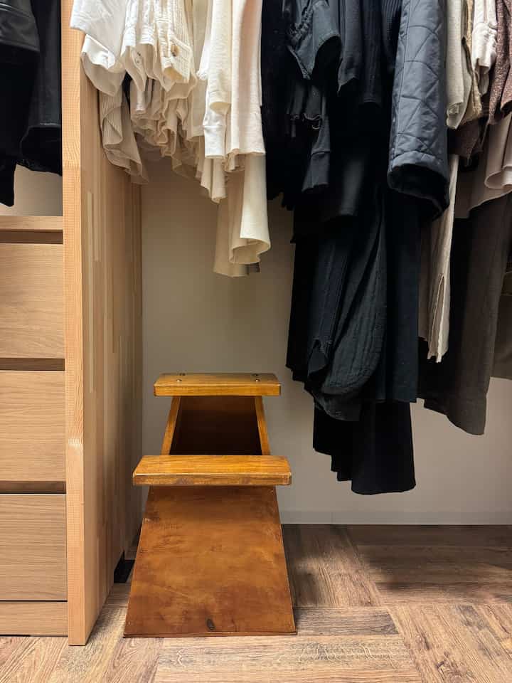 #ファミリークローゼット
#ファミクロ
#クローゼット収納 
#踏み台
