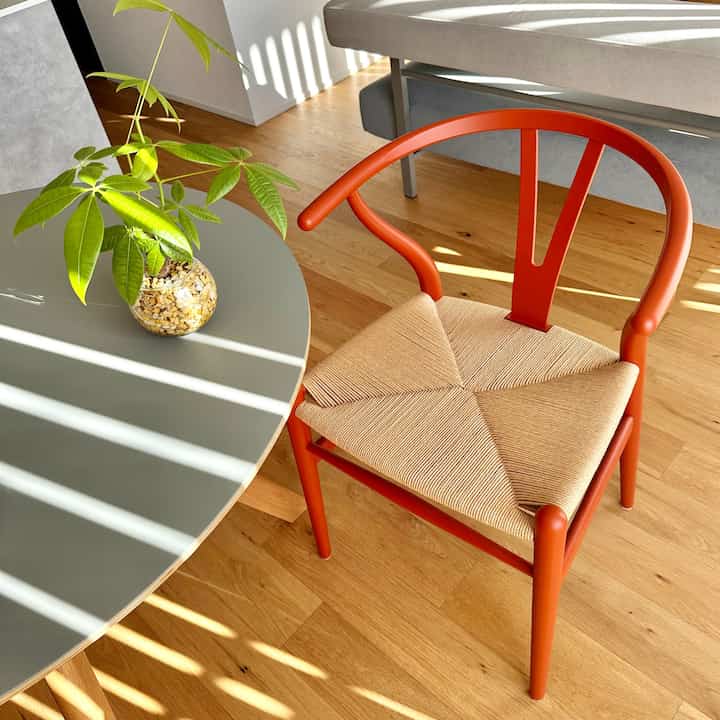 #リノベーション #リノベーションマンション #リノベ #リノベーション事例 #夫婦二人暮らし #カラフルインテリア #北欧インテリア #北欧モダン #ミッドセンチュリー #ミッドセンチュリーインテリア　#yチェア