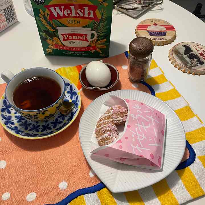 今日はTea気分☕️🍩 #モーニング