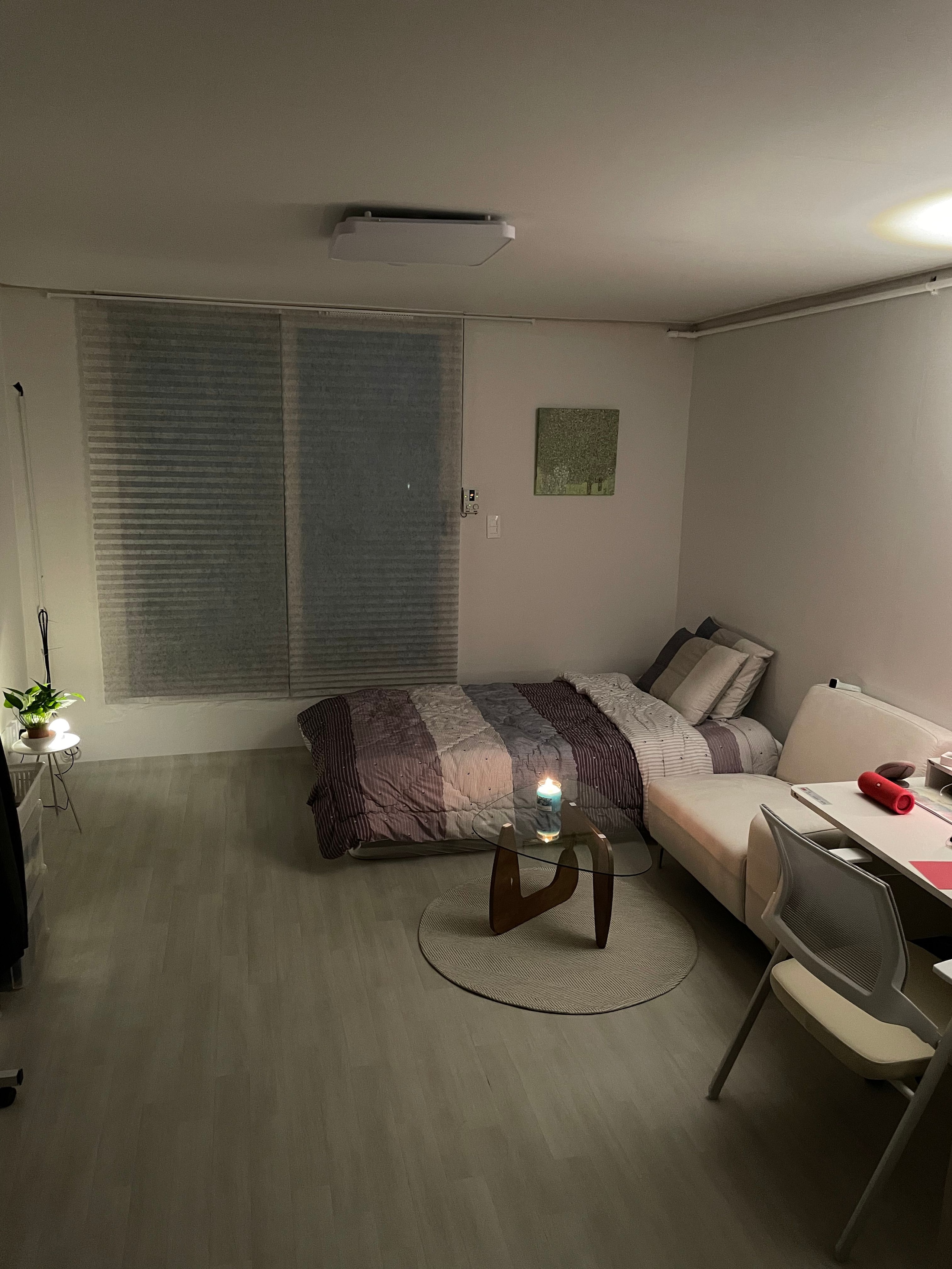 Wood Bridge Glass Table user photo