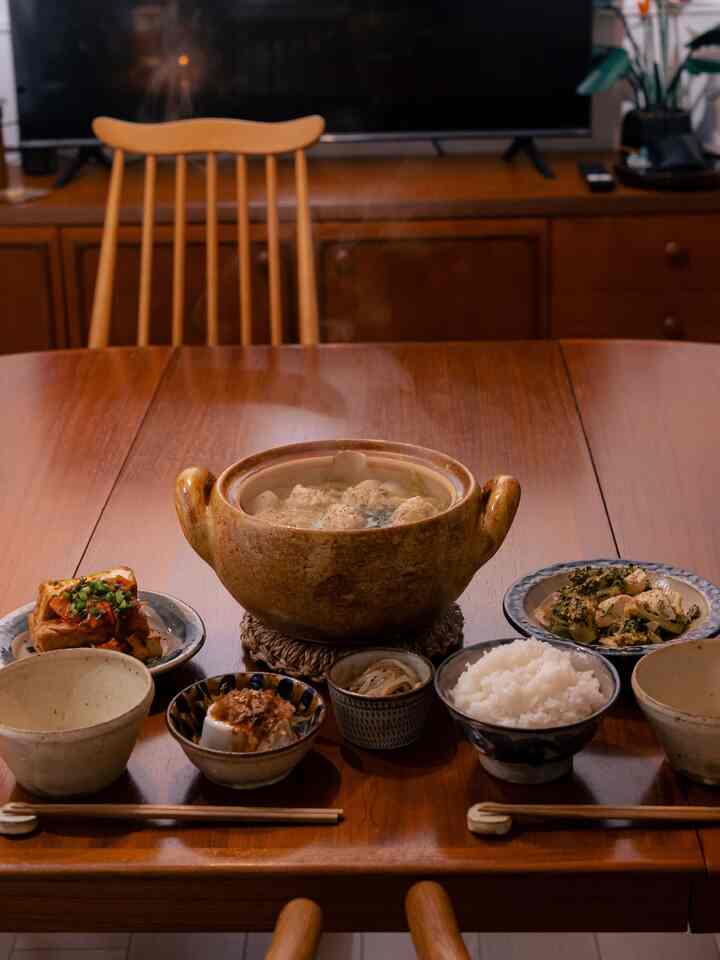 #土鍋 #夜ご飯 #ERCOL #ダイニング