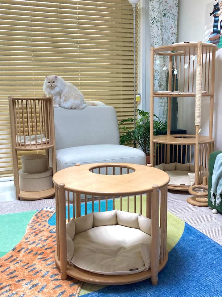 #예쁜템최고야 4  #캣타워  #숨숨집  #OVOLO #CATTOWER #cat #고양이 #반려묘 #고양이인테리어 #펫테리어 #냥테리어 
