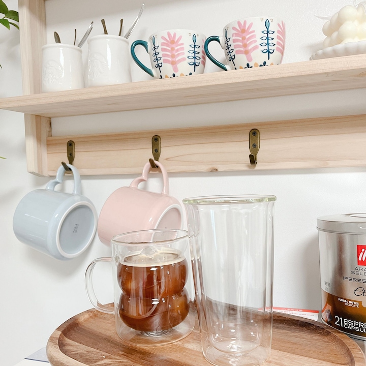 Nuvola Wave Double-Wall Glass Mug (Set of 2) user photo