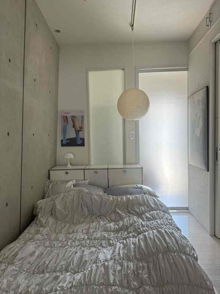 ベッドカバーチェンジ

#gata #ベッドカバー #akari #イサムノグチ #ルイスポールセン #ポスター #ベッドルームインテリア