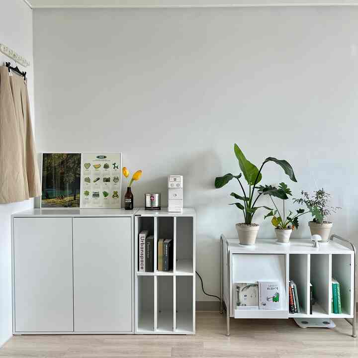 Almond 6連 ウォールフックを使ったコーディネート 2