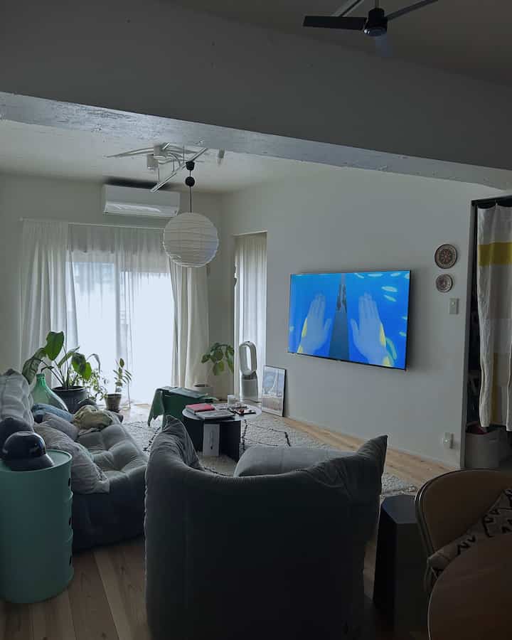 Today’s living room🙌

#リビング #リビング構造 #リビングインテリア 
#パリのアパルトマン　#ビンテージマンション　#フルリノベ