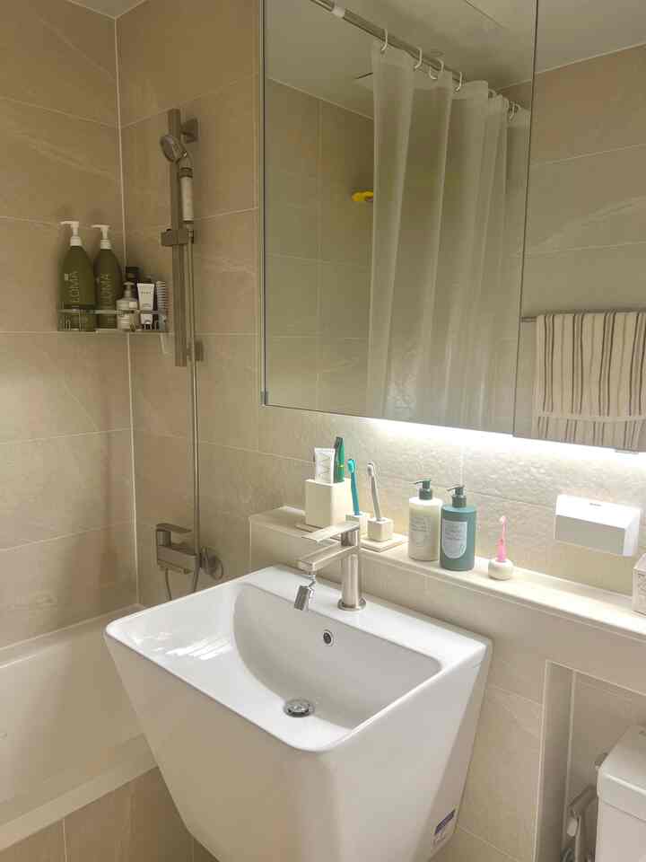 ストライプタオル 5点セット［4色］を使ったコーディネート 3