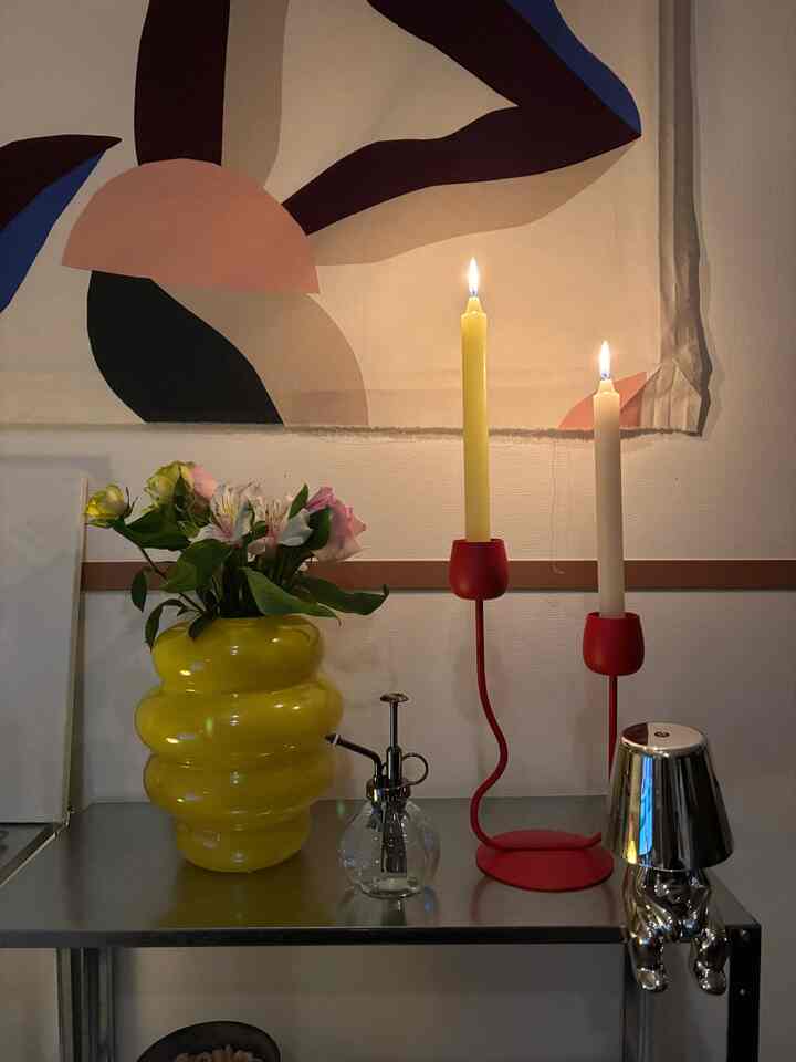 #カラフルインテリア　#IKEA引き出し #IKEA照明 #ミッドセンチュリー #ミッドセンチュリーモダン #きぬのくらし　