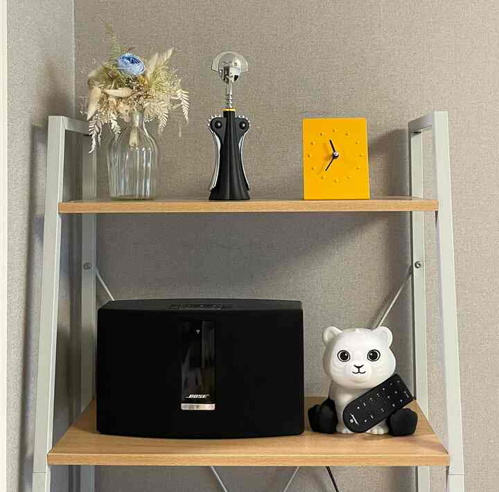 #최애브랜드
#bose
#スピーカー 

最愛のスピーカーボスサウンドタッチ！ 
サウンドがパンパンして家で音楽鑑賞するときにいいです。 