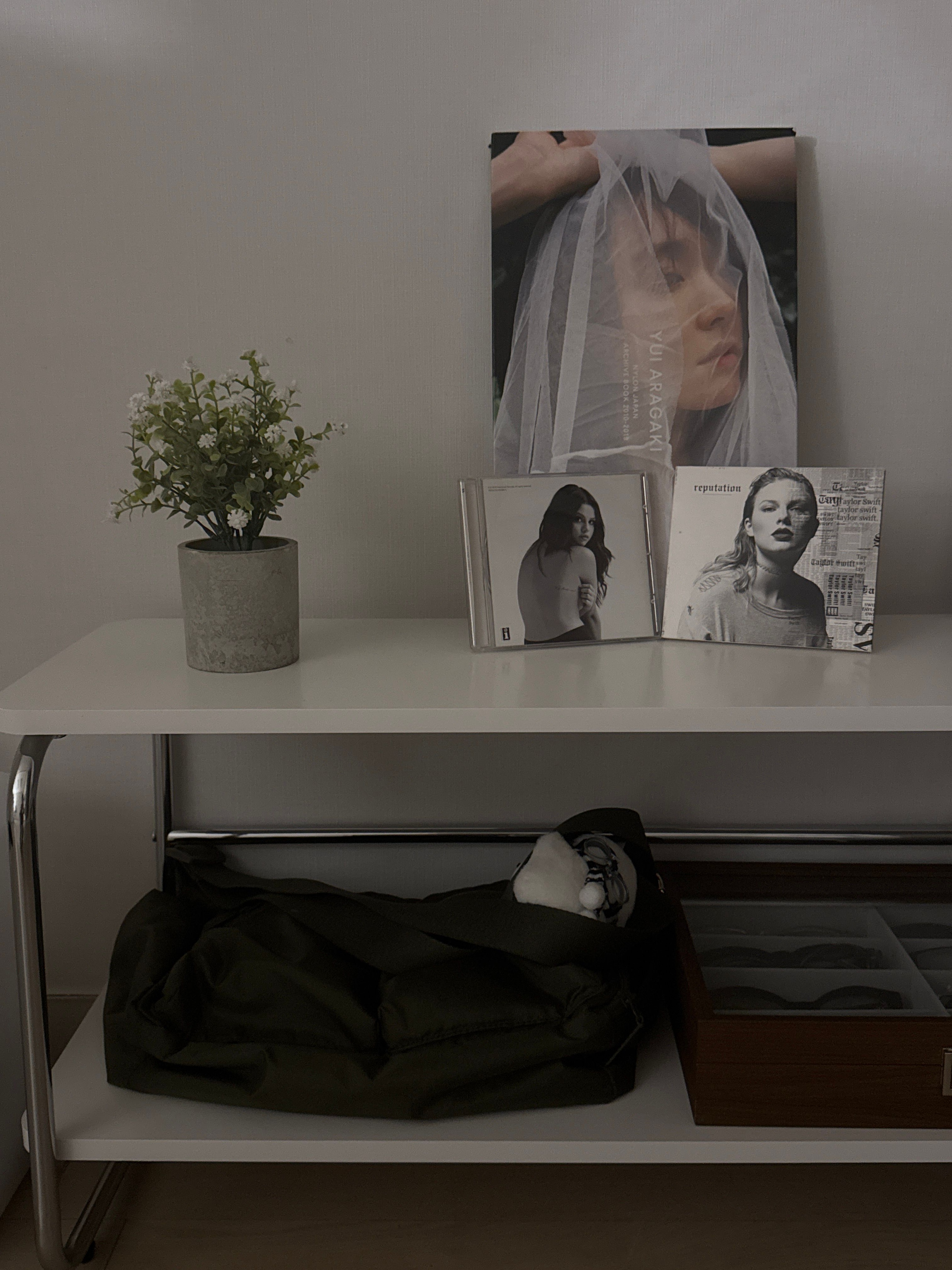 Mid-Century Wood & Chrome Shelf user photo