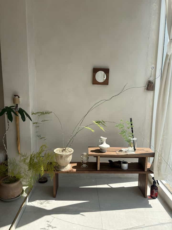 Tagged posts featuring Wooden Plant Shelf 2