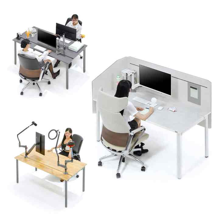 MOUNT モニターアーム デスク 120cm［4色］