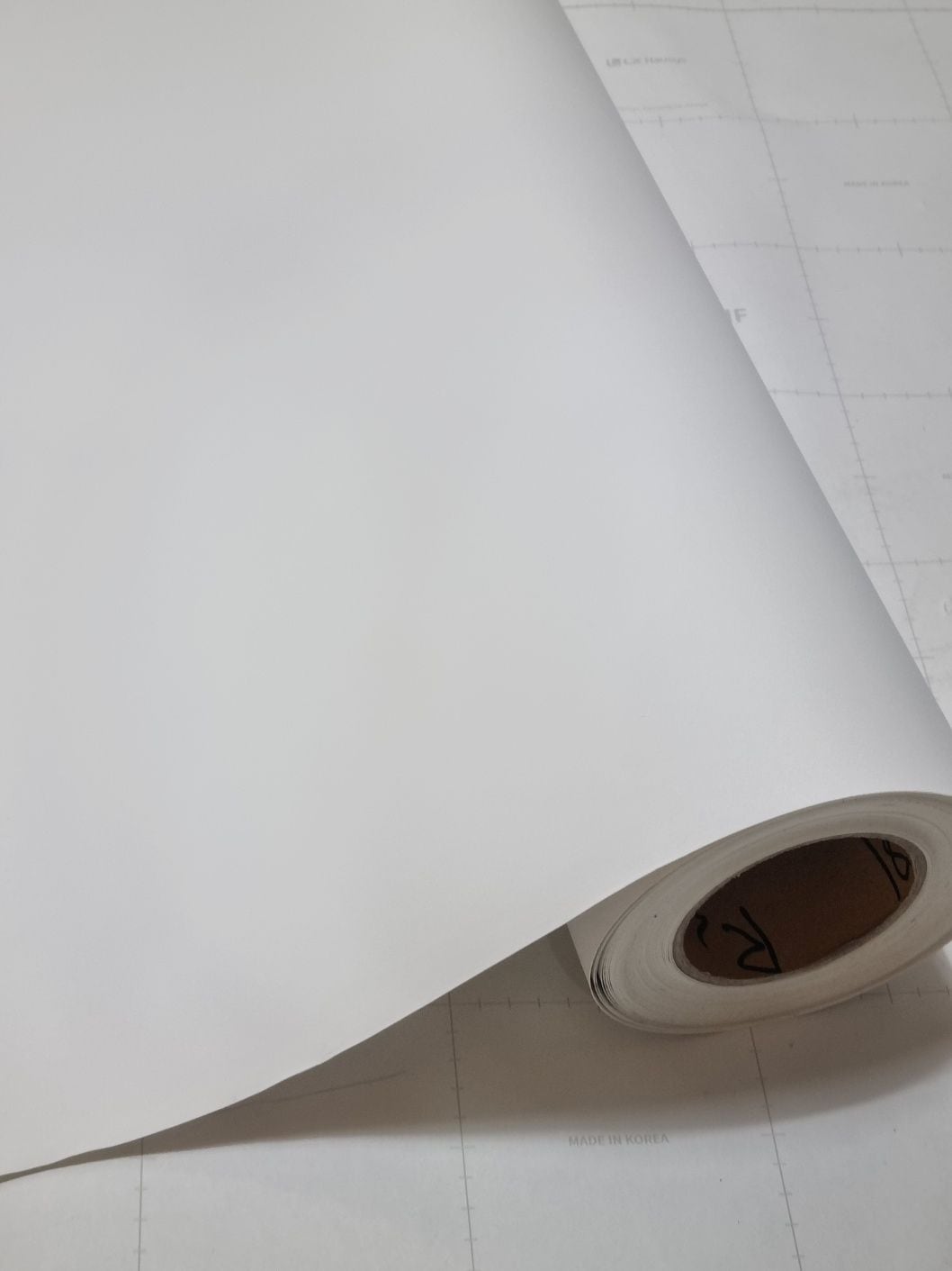 청베니프 인테리어필름 책상 가구 싱크대 방문 무광 단색 시트지 화이트 ES181
