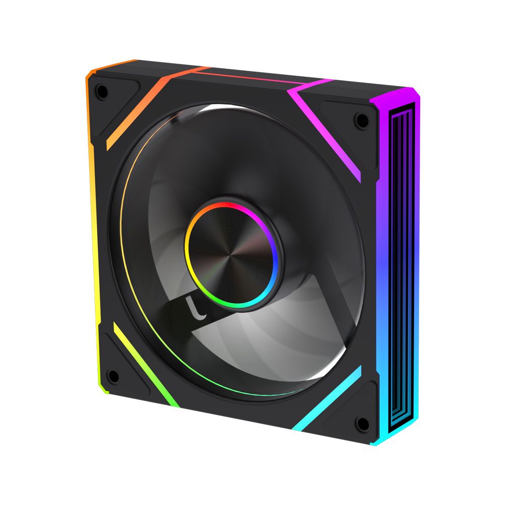 leadcool 인피니티 EVO-120 ARGB PWM 블랙 시스템 쿨러 120mm 쿨링팬