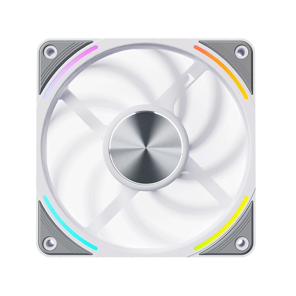 SEGOTEP EX120 ARGB PWM FULL LCP 화이트 시스템쿨러 120mm 쿨링팬