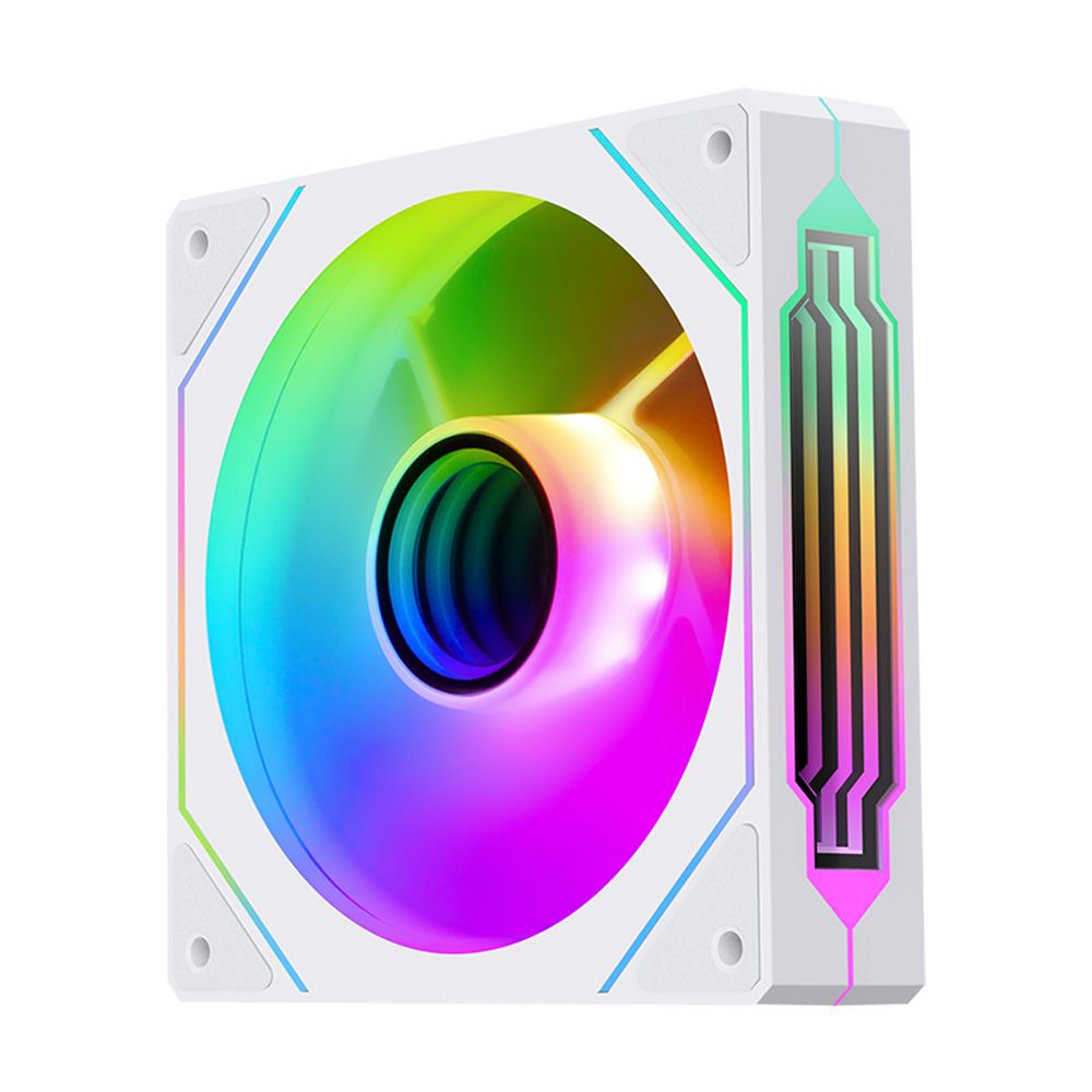 SEGOTEP NR12 리버스 ARGB PWM 화이트 시스템쿨러 120mm 저소음 쿨링팬