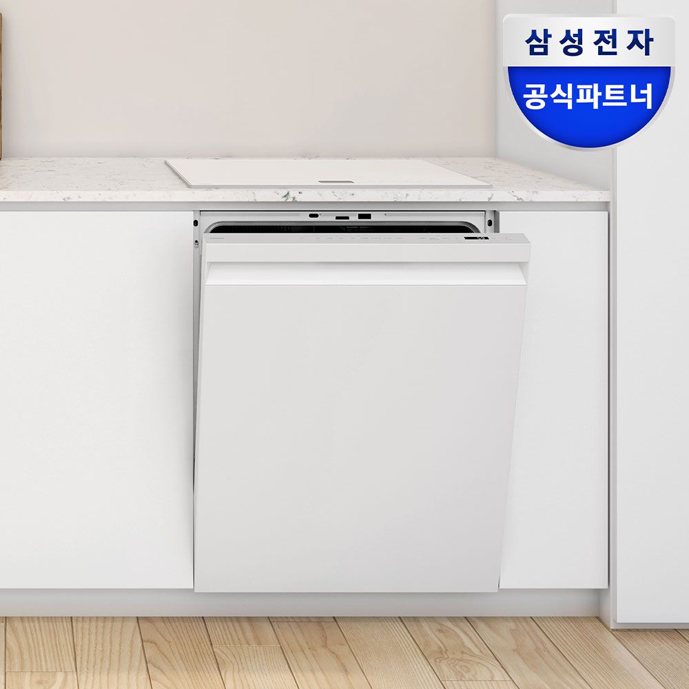 삼성전자 비스포크 1등급 12인용 빌트인 AI 식기세척기 + 3구 인덕션(CC80F63W1Z)세트