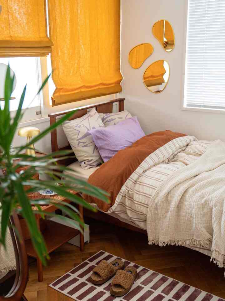 ブークレ ルームシューズ［3色・2サイズ］を使ったコーディネート 1