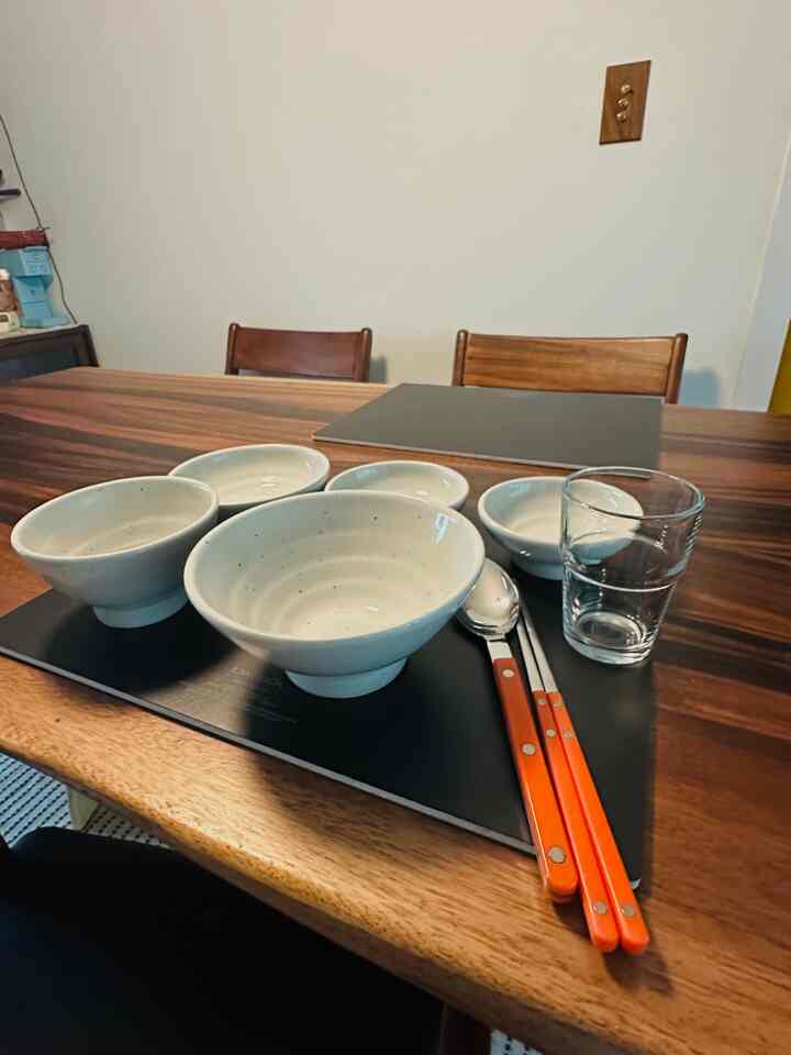 シラカバ ランチョンマット 2枚セット［3色］を使ったコーディネート 3