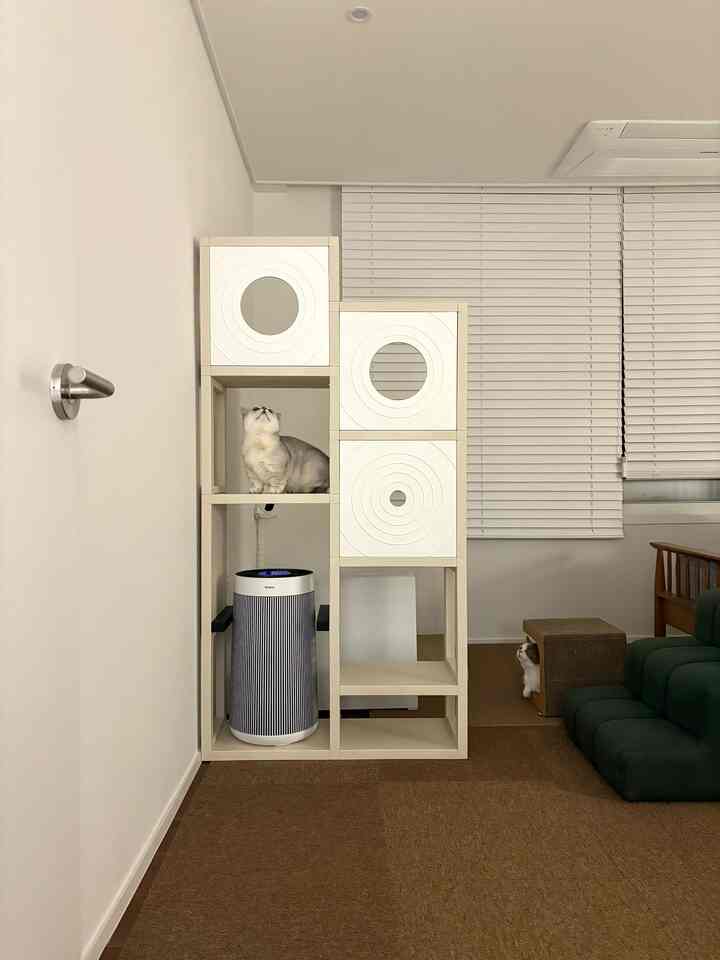 キャットタワー 2x4［7色］を使ったコーディネート 3