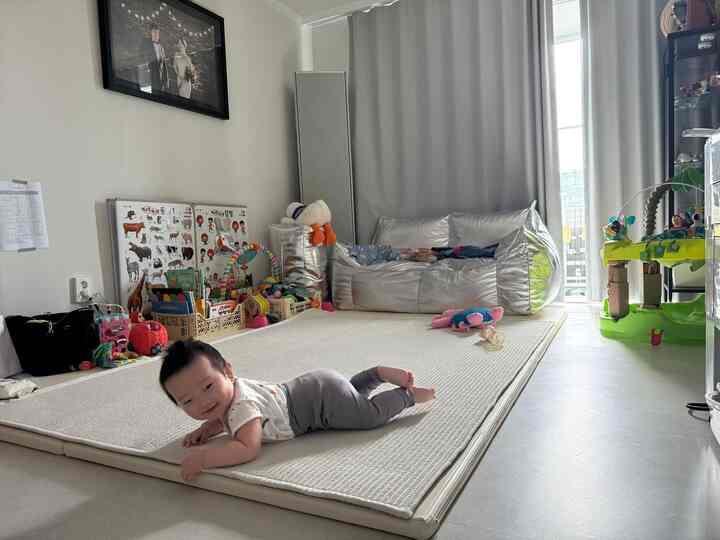 TOM 2人掛け ビーズソファ シルバーを使ったコーディネート 2