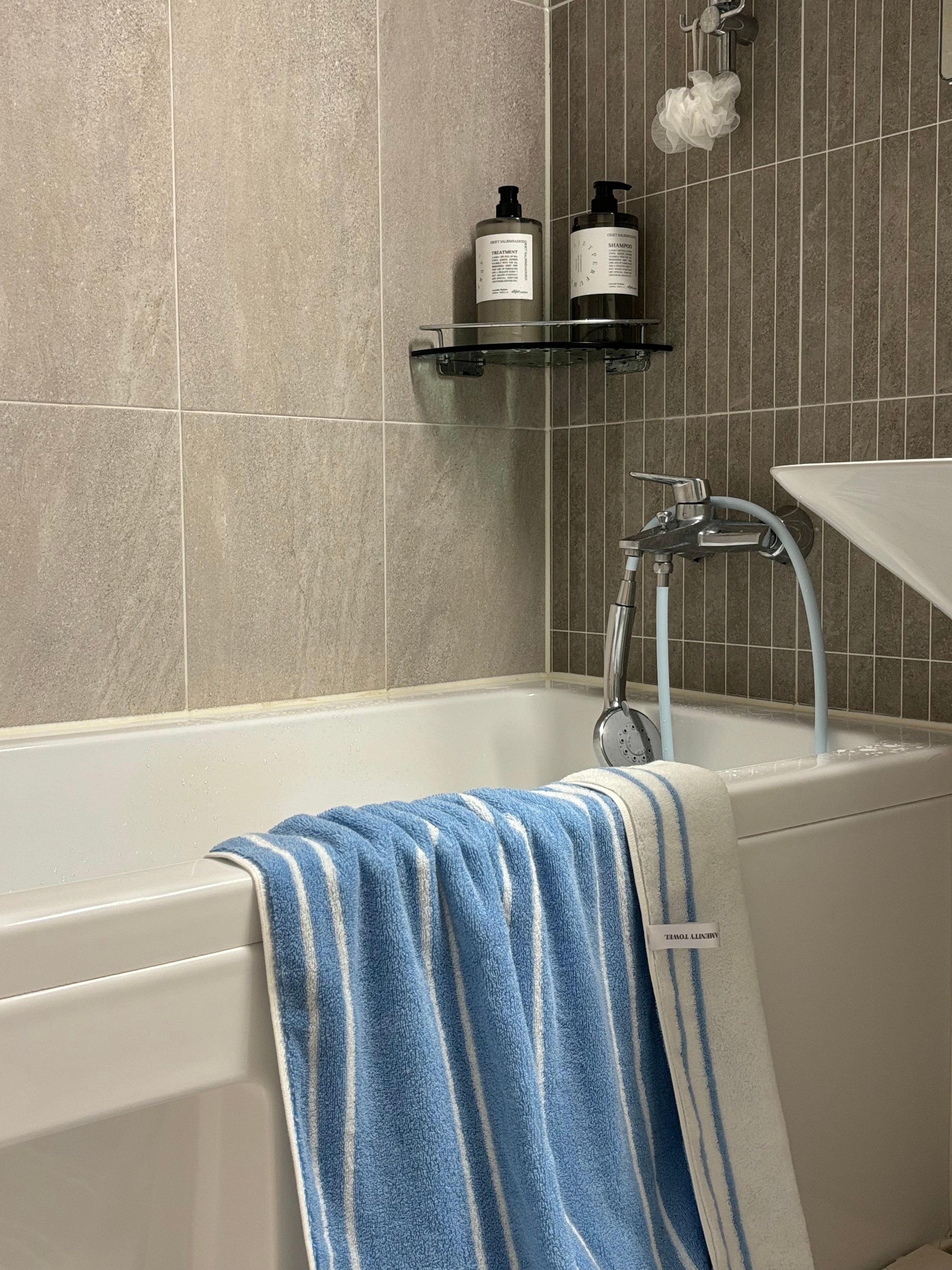 Riviera Stripe Bath and Beach Towel user photo