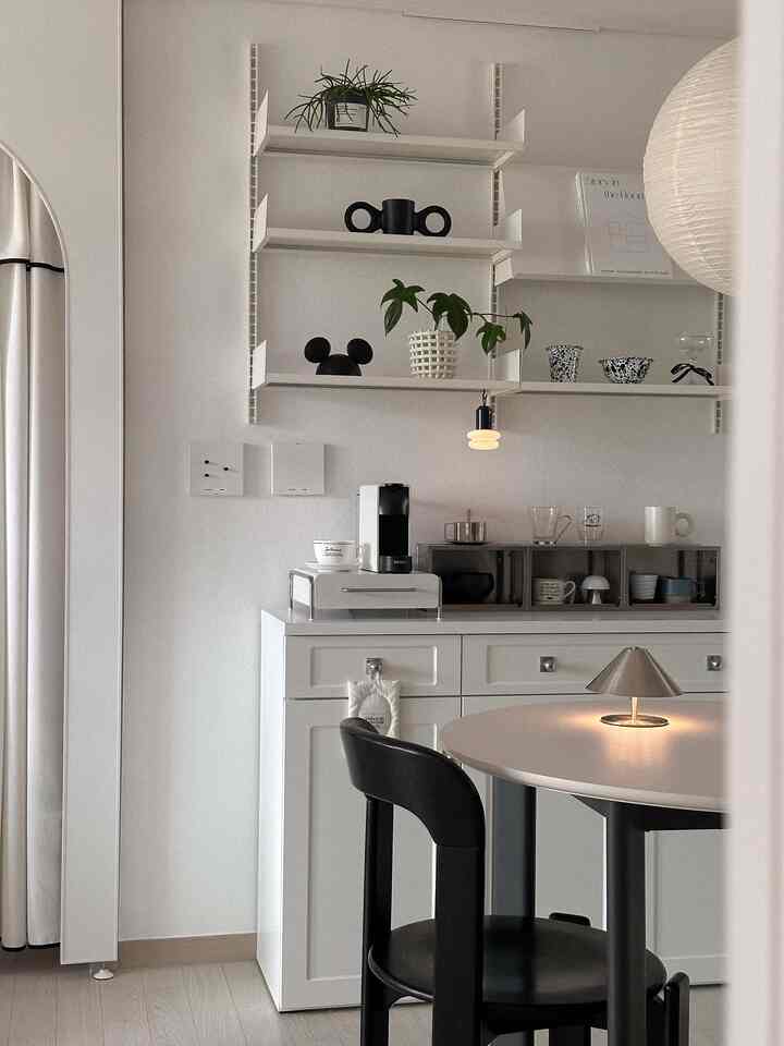 SYSTEM000 DISPLAY SHELVING 03［7色・2サイズ］を使ったコーディネート 1