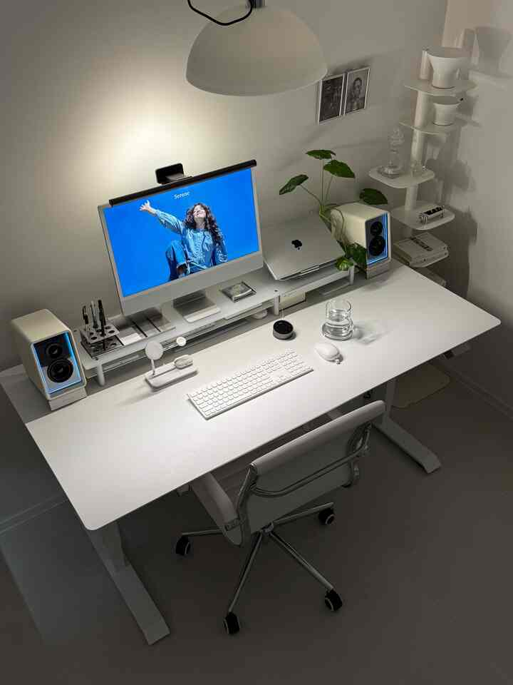 デュアル モニター台［2色］を使ったコーディネート 1