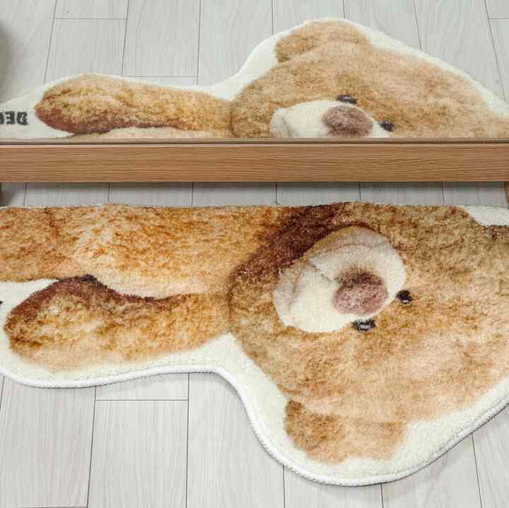 本当に可愛い発マットをプレゼントいただきました𓂃🧸𓈒𓂂𓏸 
どこに置くかしばらくを悩む玄関先に決定！


＃足マット＃クマの足マット＃子犬の専門家＃安全な専門家＃homedecor 