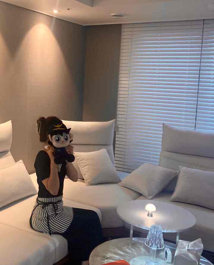 Vivid Stripe Terry エプロン［5色］を使ったコーディネート 3