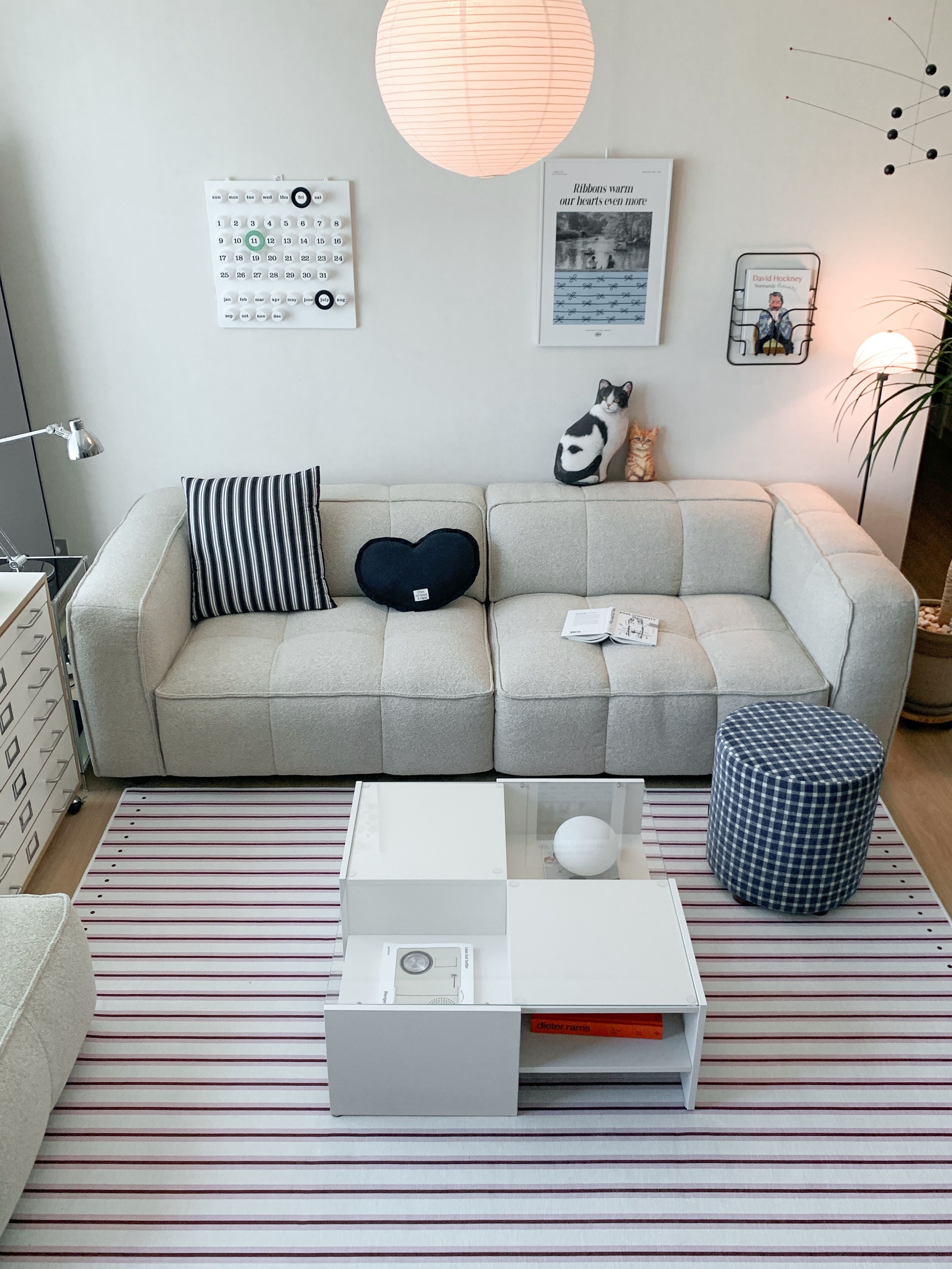 Check Pattern Fabric Stool user photo