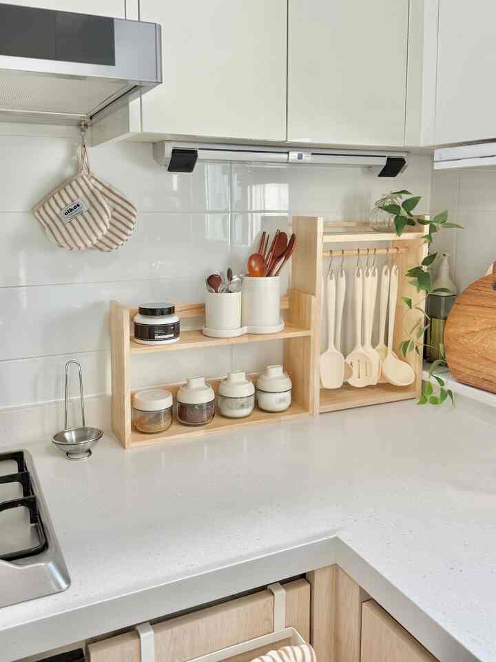 Terry エプロン&キッチンミトンセット［5色］を使ったコーディネート 2