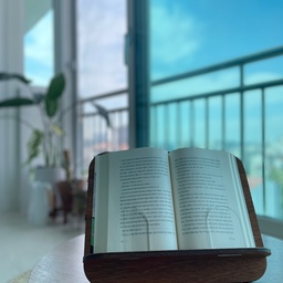 #내돈내산 #콘수프기록
#도잠ANZA좌탁 과 함께 온 독서대
#도잠 TWO THUMBS 독서대 📚
투명한 아크릴로 제작된 두 개의 엄지때문에 붙여진 이름인 듯 🤔
🪵 두 엄지는 책도 잘 잡아주고 탈부착도 가능하고
🪵 도잠의 시그니처 디자인인 곡선 다리는 무거운 책도 잘 지탱해주고 원하는 각도로 쉽게 접었다 폈다 할 수 있어 좋고
🪵 고무발이 미끄럼방지도 해주고
묵직한 나무의 매력에 이끌려 데리고 왔는데
기능성도 굿! 😉
TWO THUMBS 독서대 ~ THUMBS UP 독서대라고 이름지어도 좋았을듯 🤗
#세식구이야기
#독서대추천
6
