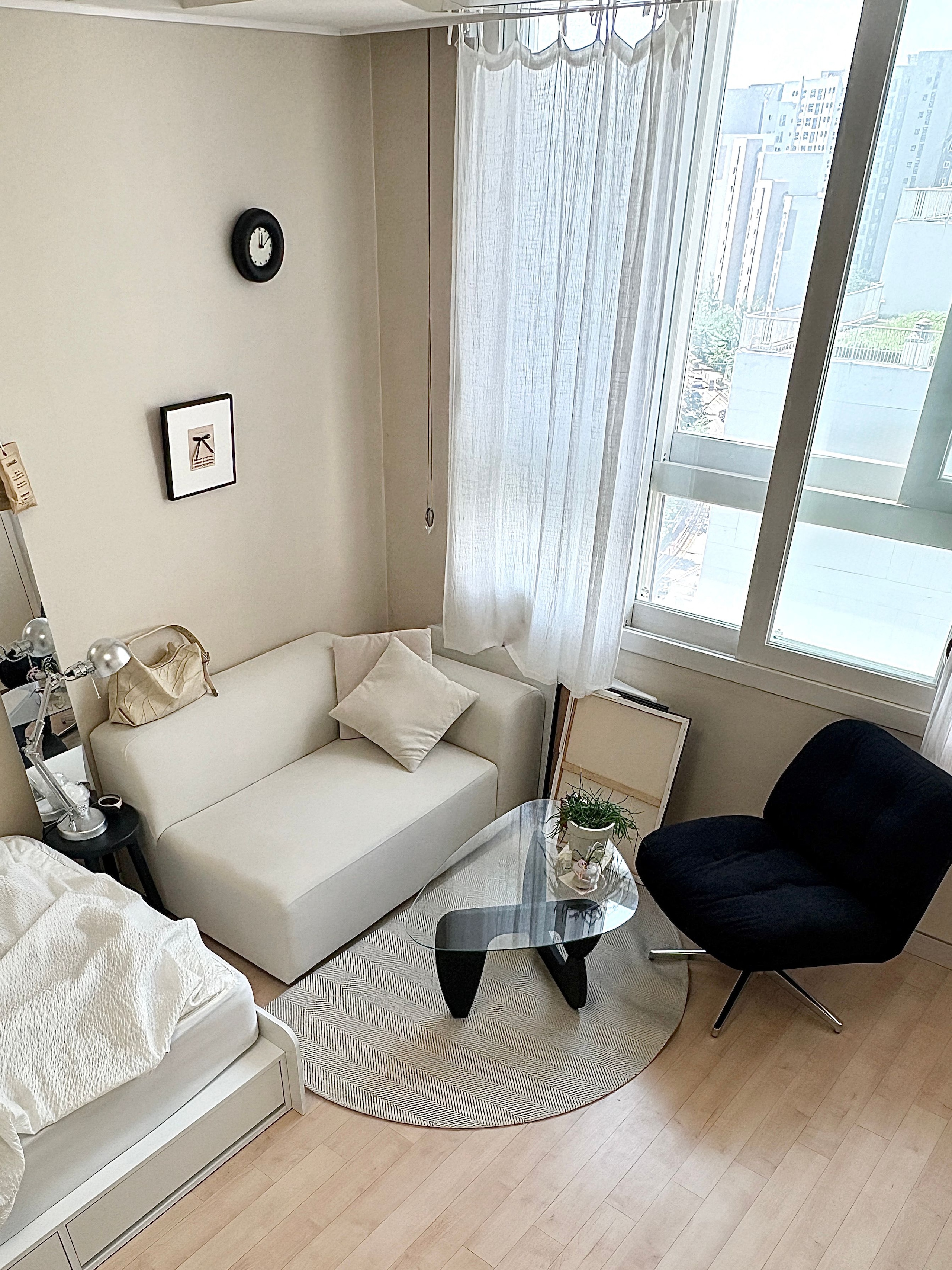 Chairfactory CAPER 1人掛け ソファ 回転式［6色］ グリーン グレー