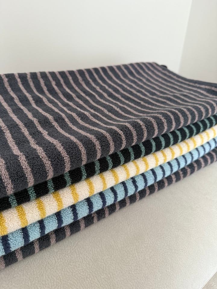 Stripe & Solid Reversible Towel Set (5 Pack) user photo