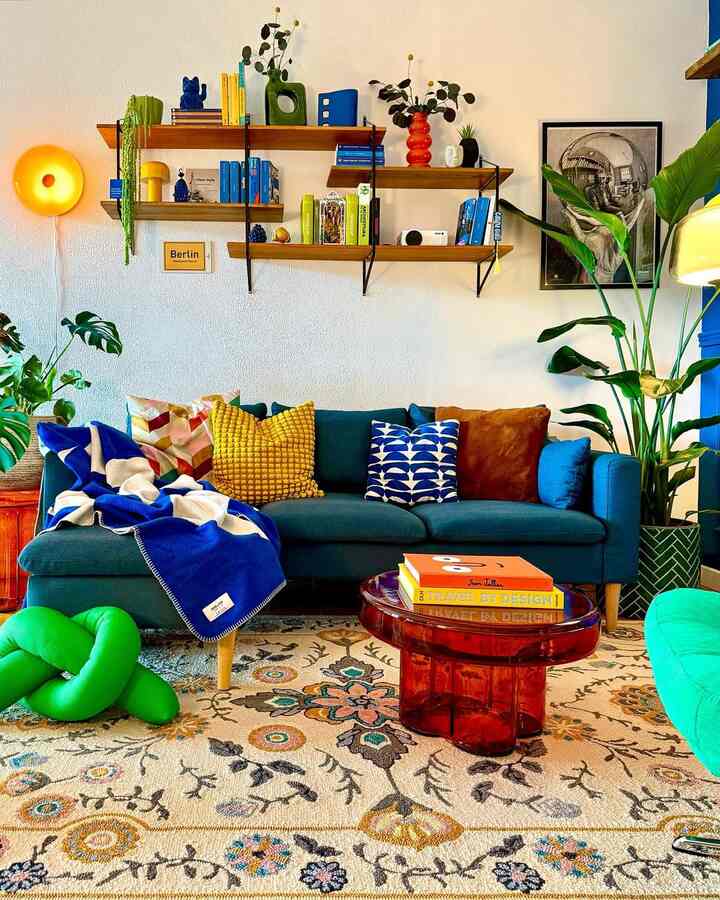 Color clash? More like color harmony 🎨 Every corner sparks a little joy 🌈

Credit: @casina.gialu

#ColorfulHome #GenZDecor #RetroVibes #PlayfulInterior #BoldAndBright #HomeMood