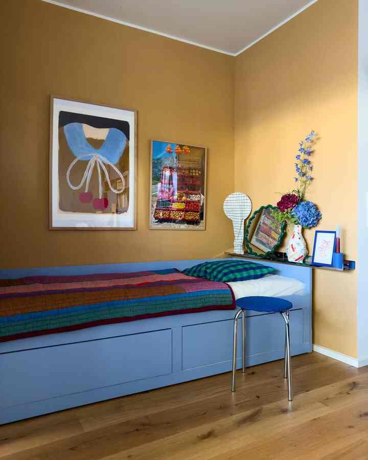 <p data-start="0" data-end="109">Bold colors, cozy vibes, and a hint of playful charm 🎨✨<br data-start="56" data-end="59">
A perfect little corner to dream and unwind 🌿💫</p>
<p data-start="111" data-end="137">Credit: @anna.im.quadrat</p>
<p data-start="139" data-end="184" data-is-last-node="" data-is-only-node="">#ColorfulInteriors #CozySpaces #DesignInspo</p>