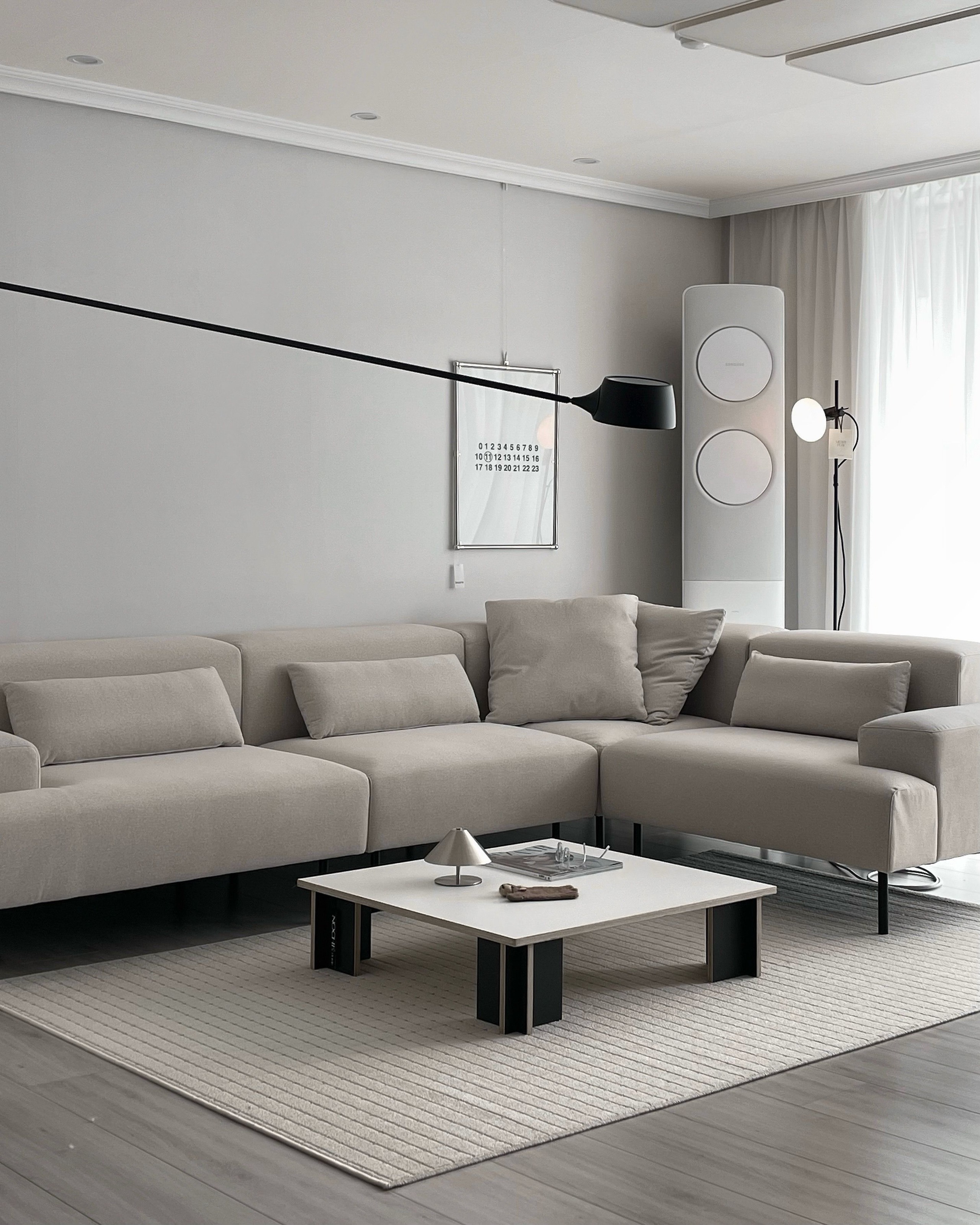 IKEA HÅRSLINGA ホルスリンガ / MOLNART モールナルト フロアランプ