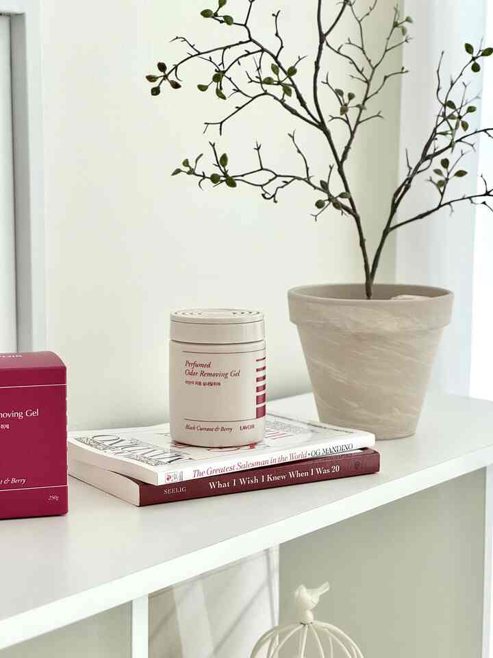 Sebersih apa pun saya, bau apek tetap ada di musim panas...🥹!!

Saya menemukan solusinya dengan Lavoie Perfume Deodorizer✨
Kecil dan ringkas, namun memiliki desain yang cantik, sehingga cocok digunakan di mana saja: pintu masuk, kamar mandi, rak sepatu, atau bahkan lemari!

Saya suka karena bentuknya gel padat, jadi tidak perlu khawatir tumpah, dan efek penghilang baunya bertahan hingga 90 hari!

Alat ini juga menggunakan sistem penghilang bau tiga langkah yang menghilangkan bau langsung dari sumbernya, alih-alih menutupinya dengan wewangian. Saya takjub betapa segarnya udara yang saya hirup.👀

Anda dapat menyesuaikan intensitas aroma dengan memutar tutupnya, jadi sangat cocok untuk mereka yang sensitif terhadap wewangian!

Dan aroma blackcurrant & berry yang saya gunakan adalah aroma bunga manis yang menyebar dengan lembut, jadi cocok juga sebagai produk pewangi. 🫶🏻

#KebersihanRumah #콘수프기록 #탈취제추천 #향기템추천 #라브아방향제 #마오리코로키아 #조화인테리어 #인테리어북 #예쁜템추천 #맞팔