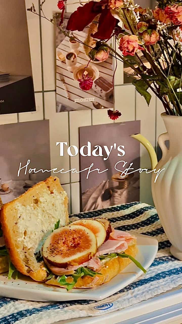 #イチジクオープンサンドイッチの作り方🥪
オーブンでサクッと焼いたバゲットにクリームチーズをすっかり🥖
さわやかなルッコラたっぷり、ハムはトゥクトゥクを上げてくれ
熟したイチジクをのせた後 
蜂蜜やメープルシロップをシャシャシャン🍯
最後に、コショウをふりかけたら
おいしい늠イチジクオープンサンドイッチ完成😋✨

私はあなたの言葉の高蛋白の住宅ローンのネモバゲットで作った。
急速冷凍製品だから保管も楽で、
食べる前にエアフライヤーや電子レンジで簡単に調理可能なので冷凍庫に乗せておくテムの一つですよ😎
。
。

＃コンスープフィルム＃ホームカフェ＃イチジクトースト＃イチジクサンドイッチ＃オープンサンドイッチ＃旬の料理＃旬のフルーツ＃旬の食材＃ホームカフェメニュー＃ホームカフェゾーン#ナドンナサン #ナドンナサンおすすめ 