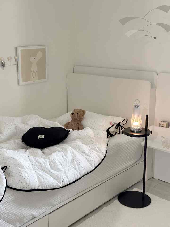 Ribbon Cake 布団カバー［10色・2サイズ］を使ったコーディネート 3