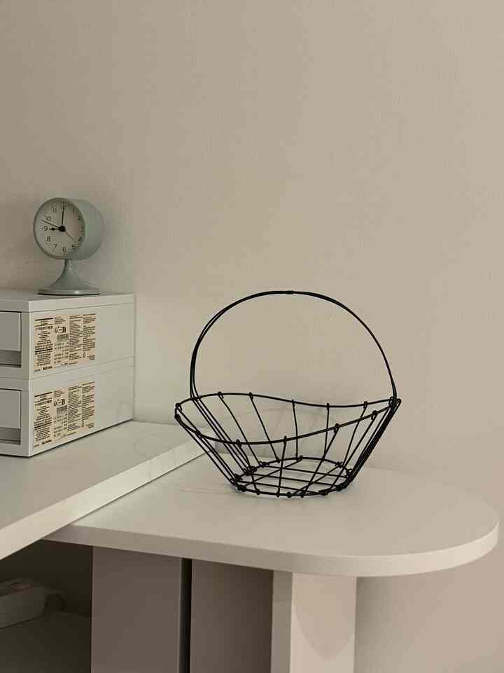 #예쁜템최고야 
#コンスープ

#ffcollective 
ただトゥト置いても可愛い鉄製バスケットを
探しているならffcollective鉄製バスケットをお勧めします🖤