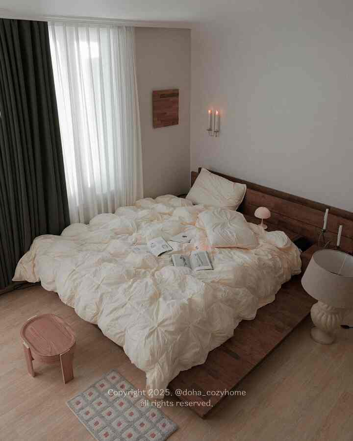 ＃今日の私たちの家🍁🍂いつか… 

最近、私の家の寝室は、人形を着る感じです。 ..
。
。
。
。
。
＃コンスープ記録集 #感性インテリア#simpleliving