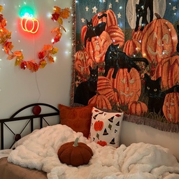 오늘은 할로윈이에요! 🎃❤️
펌킨스파이스 향이 물씬 날 것 같은 침실🫰
🍂 🍁🥮
#콘수프기록집 #할로윈 #가을인테리어소품 #가을애우리집 #가을소품 #할로윈소품 #할로윈데코 #할로윈인테리어 #할로윈파티 #하이틴 #y2k #외국감성우리집 #가을인테리어 #원목선반 #원목액자 #할로윈패브릭 #할로윈꾸미기 #외국감성우리집 #네온조명 #halloween 