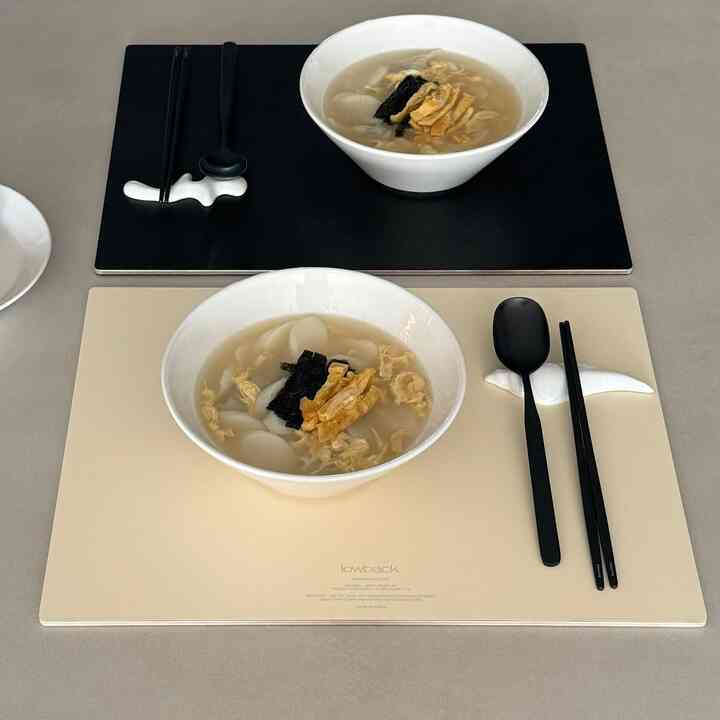 シラカバ ランチョンマット 2枚セット［3色］を使ったコーディネート 2
