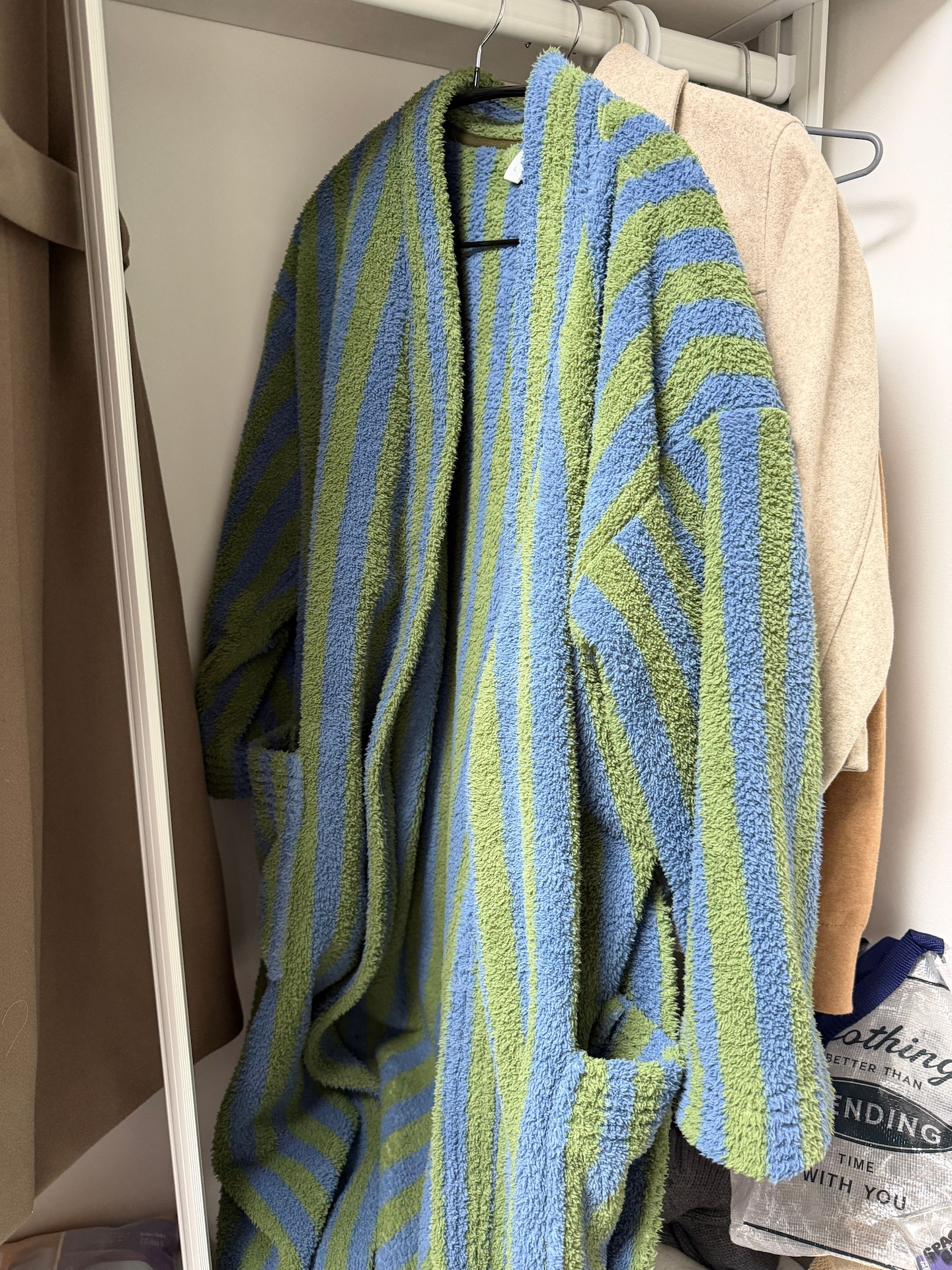 Soft Terry Stripe Robe user photo