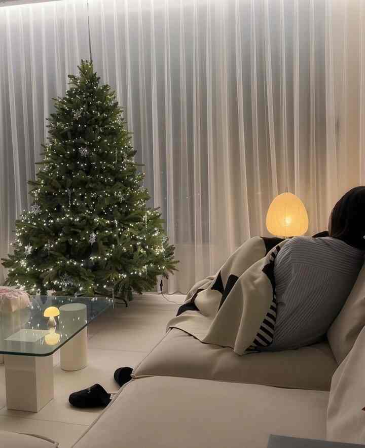 ＃クリスマスに心から
 °。˚♡私の家にもクリスマスの準備が盛り上がっています🎄✨

木を飾る瞬間が本物の1年の中で最もときめかしい時間だと思います。
オーナメントひとつひとつ歩くたびに今年もこんなにまた通り過ぎるな…したい🥹
夜になるともっと綺麗に見えるその雰囲気のため、どんどん木の前に立ってぼんやりと眺めるようになるのは共感しますよね。

元クリスマスがくれる同心に帰る気持ちがとても好きで、自炊し始めた時から大型ツリーの家に置くのが願いでしたが、いよいよ！昨年にそのロマンを成し遂げました♡♡冬の小物たちですでに年末感漂う！
 
一緒に来るクリスマスを準備します゜₊‧ꕤ

＃クリスマス小道具＃ナビダード＃クリスマスデコ＃ホームデコ＃年末感性＃年末雰囲気＃トリック＃ホームスターグラム＃家飾り＃感性いっぱい 