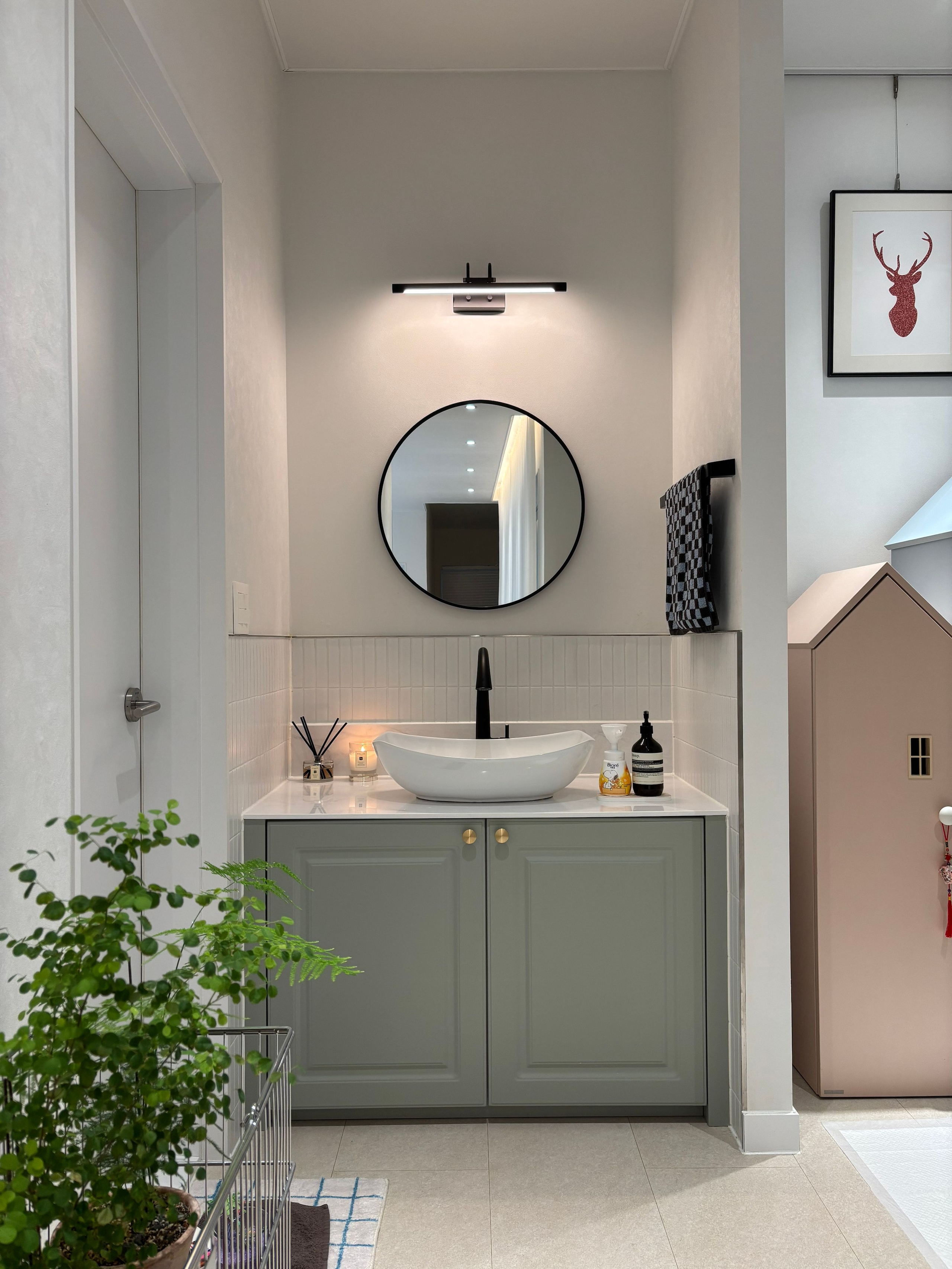 Checkerboard & Stripe Hotel Bath Towel Set (10-Pack) user photo